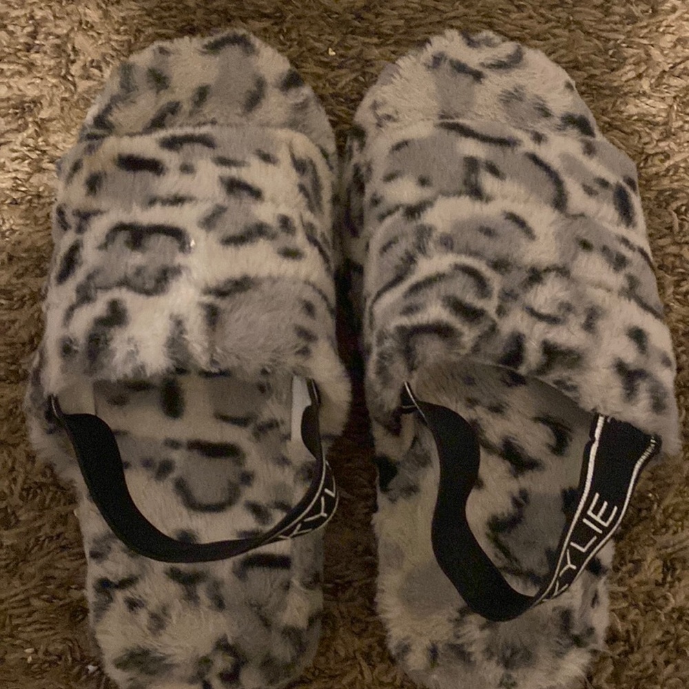 Slipper on worn once.
